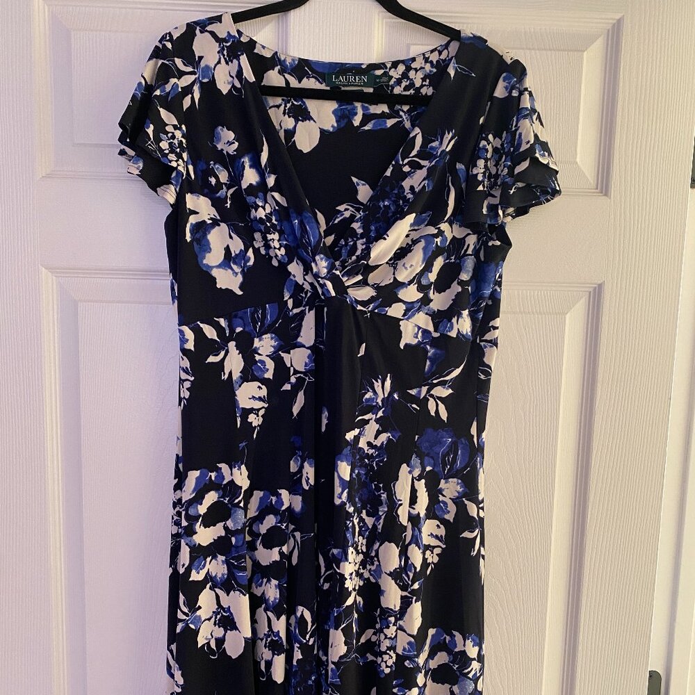 Ralph Lauren Stretch Cap Sleeve Dress